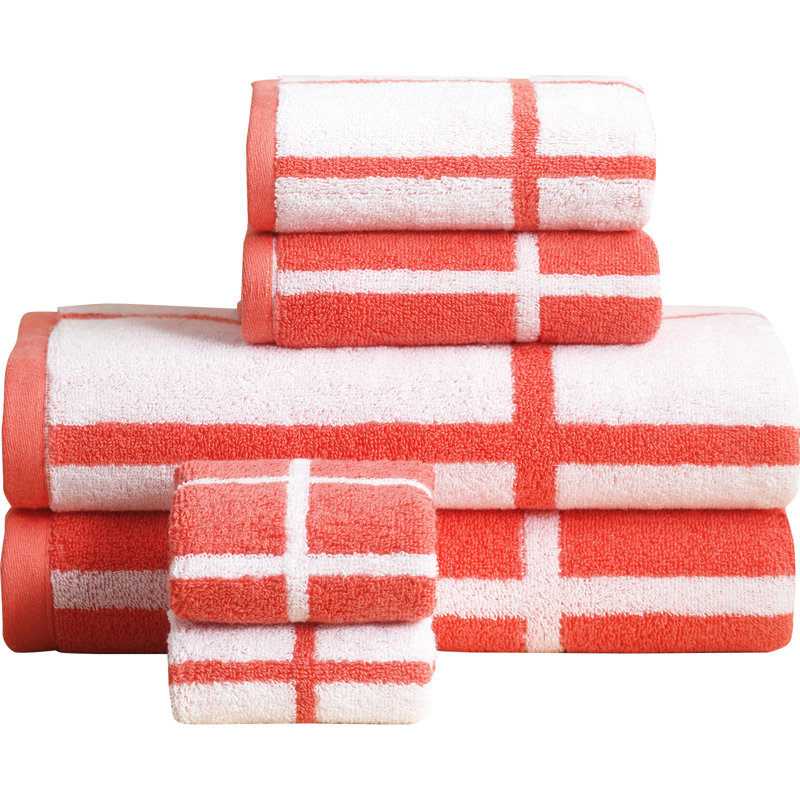 Hashtag Home Phenomenon Reversible 6 Piece 100 Cotton Towel Set